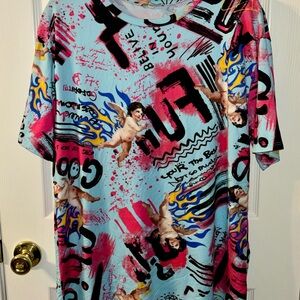 Fashion Nova Multicolor Shirt Size Large never worn